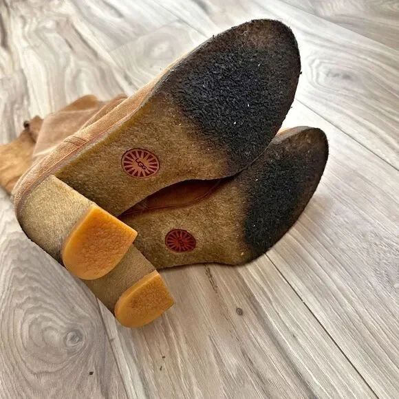 UGG | Ugg Australia Josie Boots Mid Calf Convertible Ankle Boot Bootie | Size 8 - Picture 5 of 12